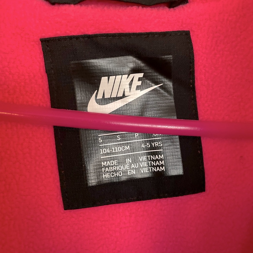 Nike Hooded Toddler Zip Jacket - Size S (4-5yrs) - Picture 6 of 14